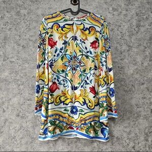 Authentic Dolce & Gabbana Multicolor Patterned dress